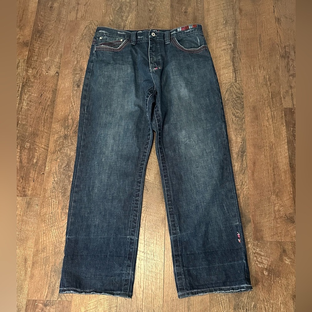 Vintage COOGI baggy embroidered denim jeans